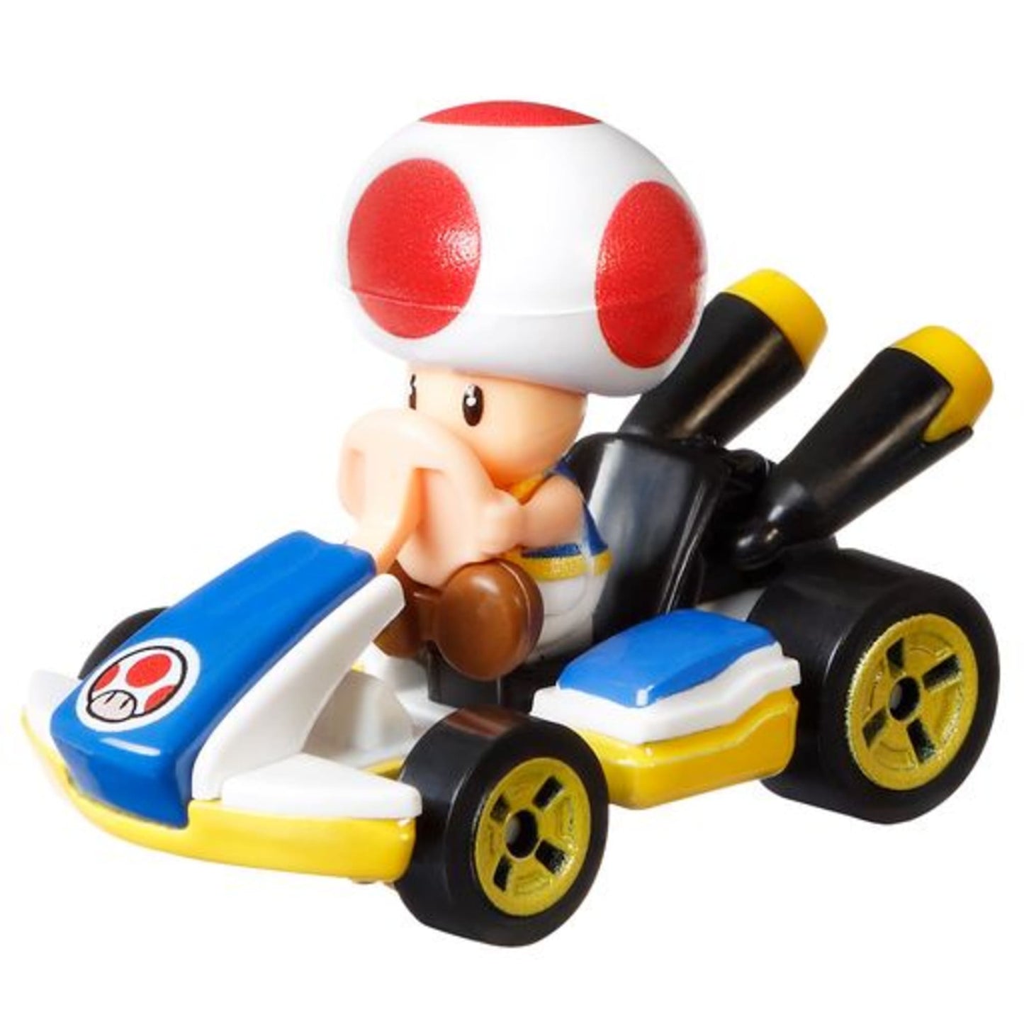 Hot Wheels Mario Kart Veh¨ªculo de Juguete Toad Est¨¢ndar Kart