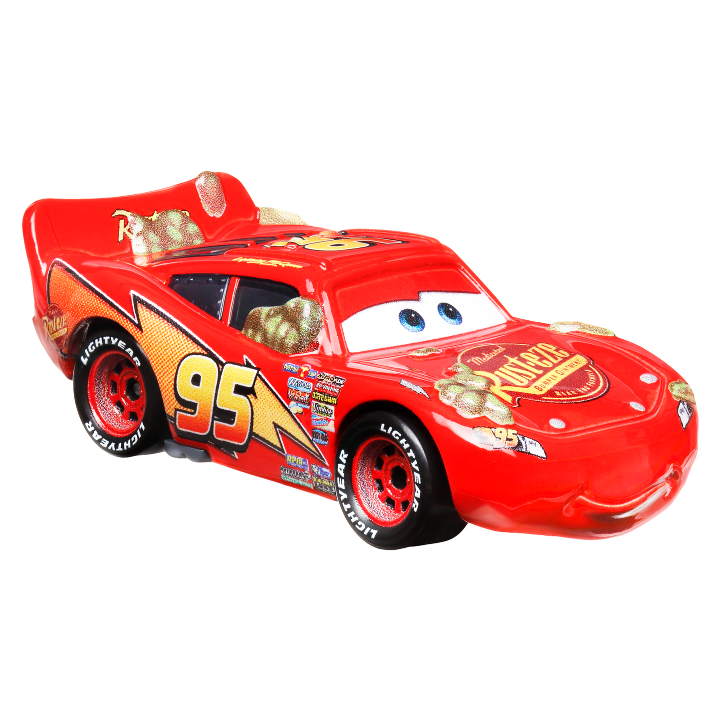 Cars de Disney y Pixar Diecast Veh¨ªculo de Juguete Paquete de 2 Mate & Rayo McQueen Cactus