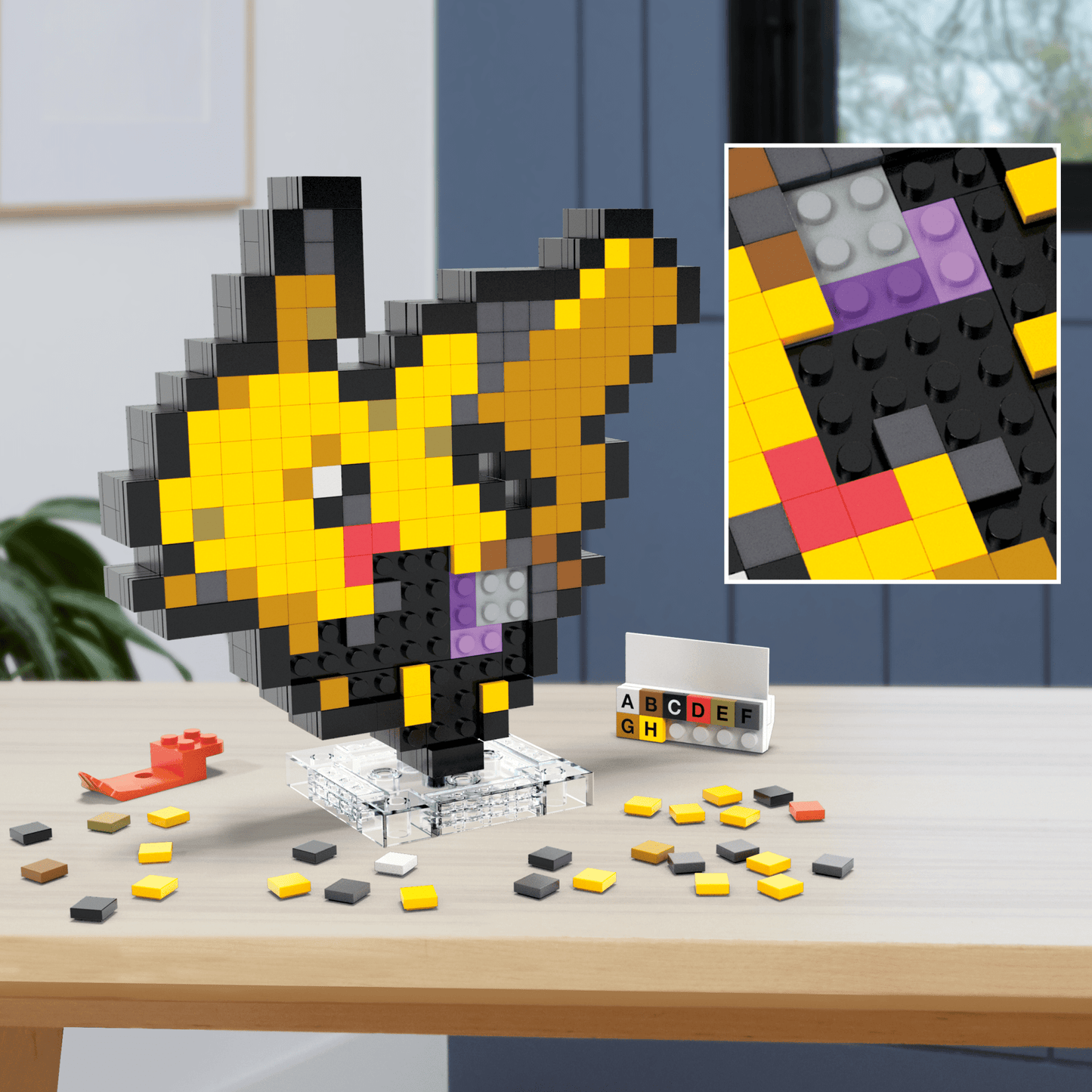 MEGA Pok¨¦mon Jogo de Constru??o Pikach¨² Pixel