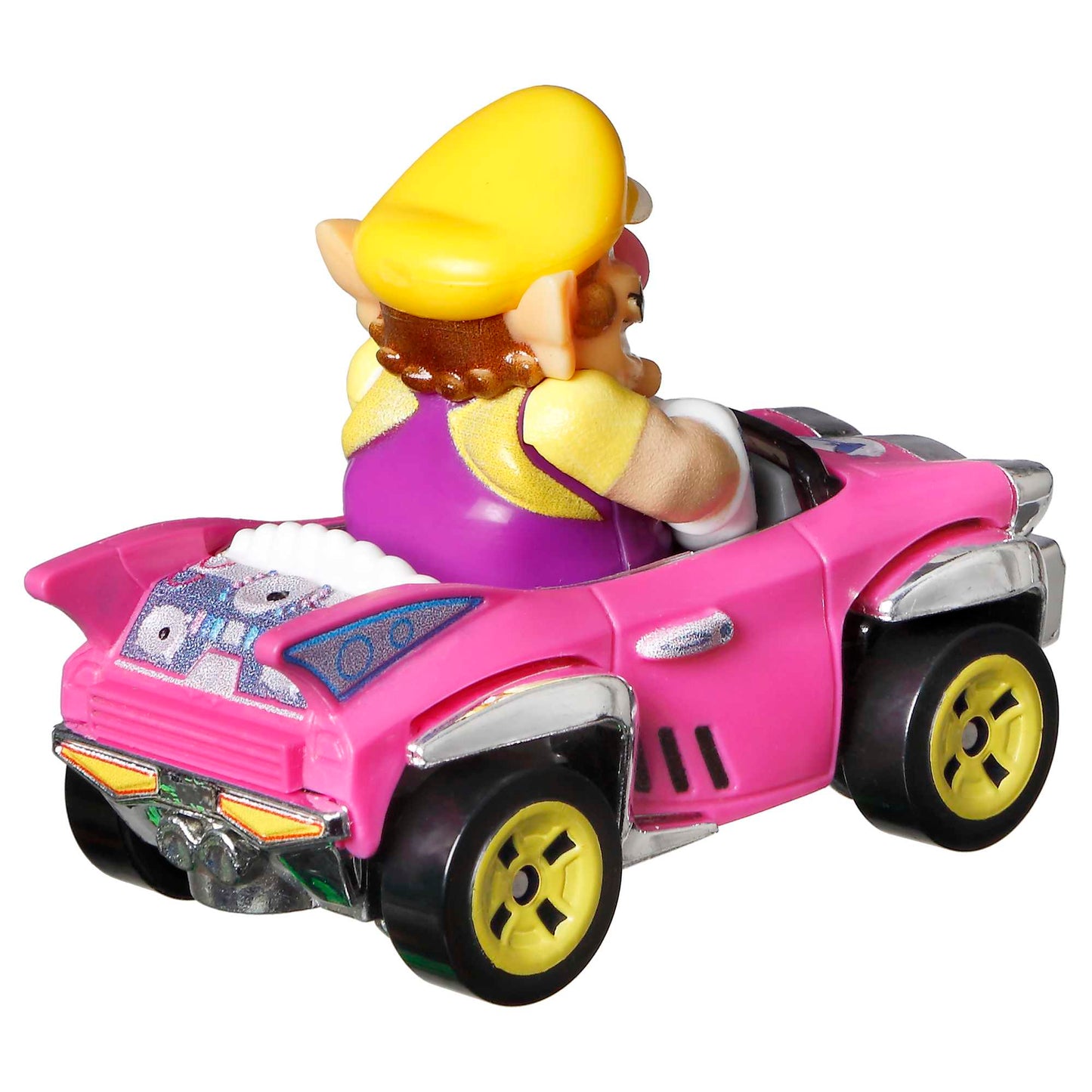 Hot Wheels Mario Kart Ve¨ªculo de Brinquedo Wario Badwagon