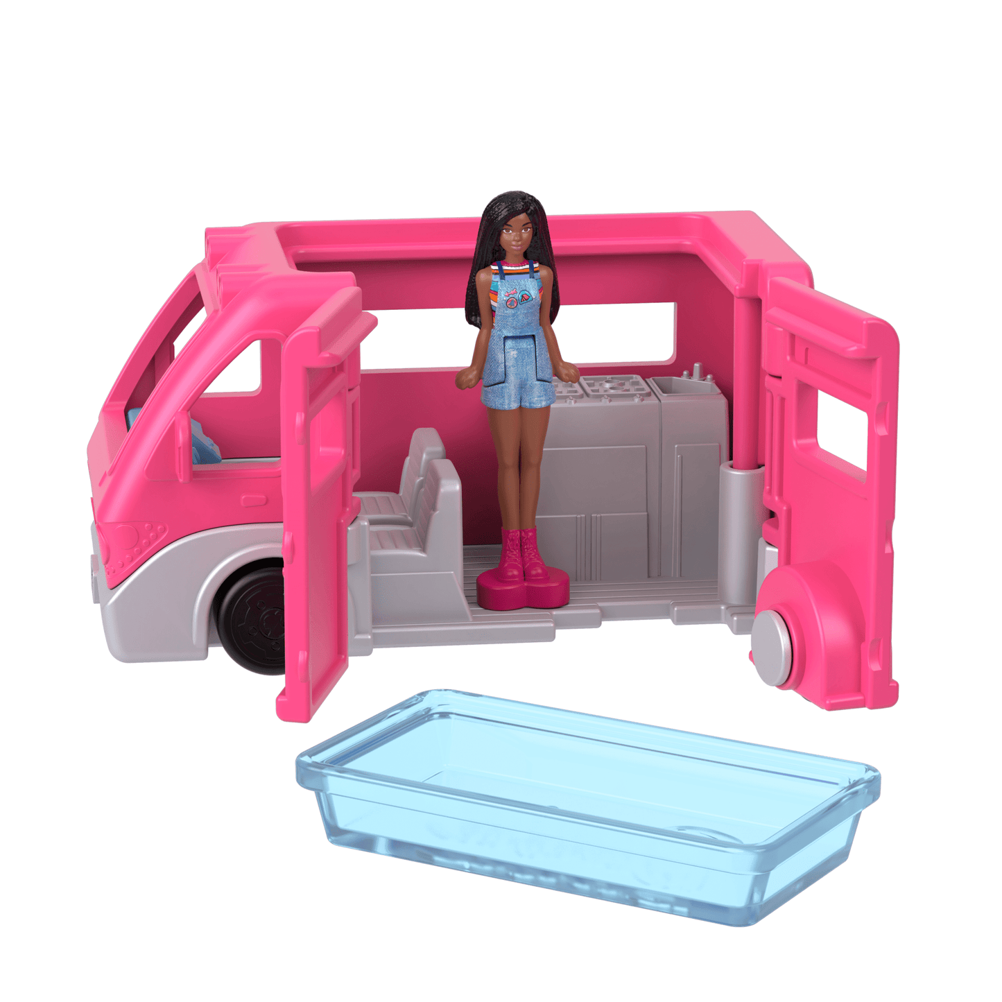 Barbie Mini BarbieLand Veh¨ªculo para Mu?ecas Camper de los Sue?os