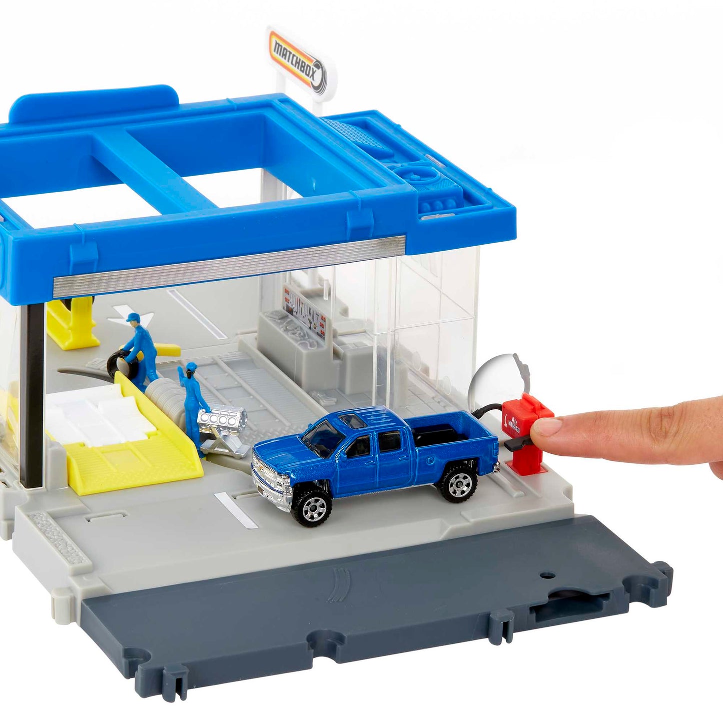 Matchbox Conjunto de Brinquedo A??o Oficina Mecanica