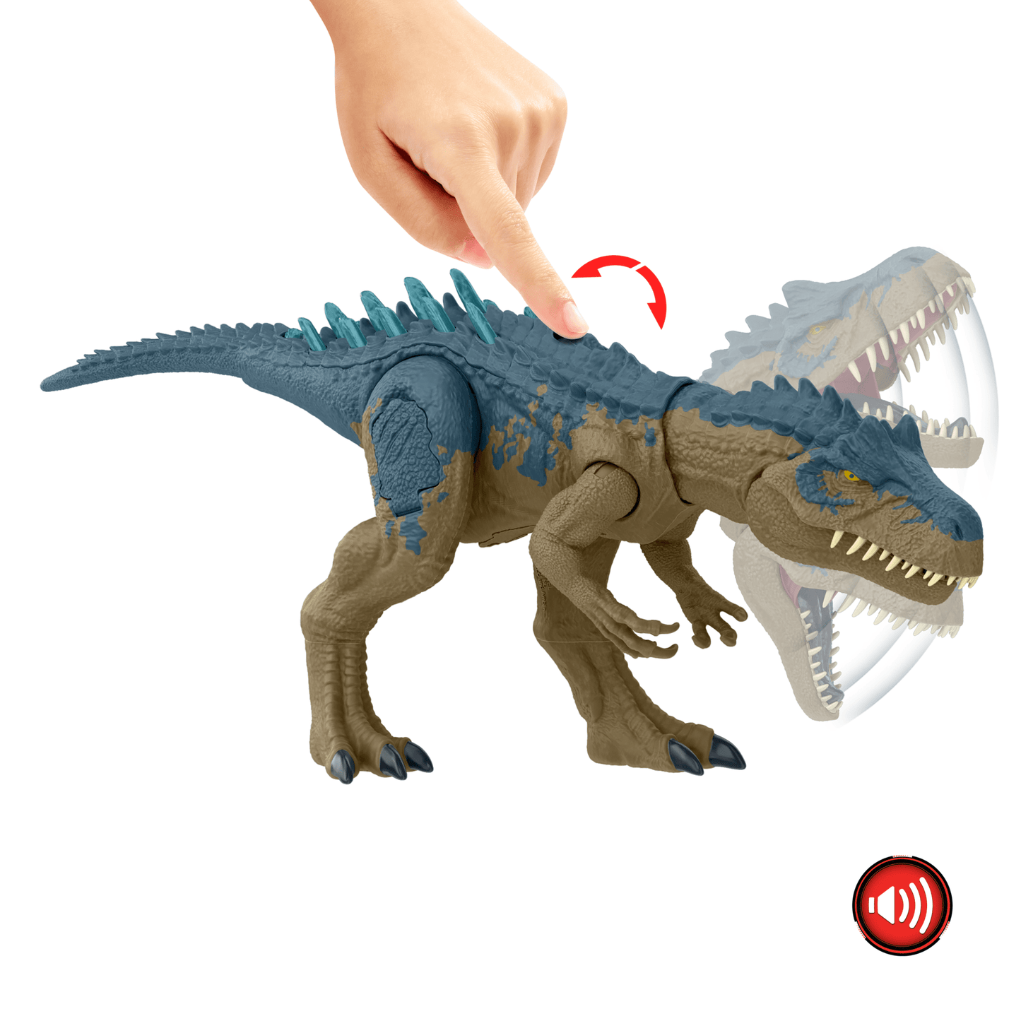 Jurassic World-Carnage Sans Piti¨¦-Allosaurus Avec Attaque et Sons