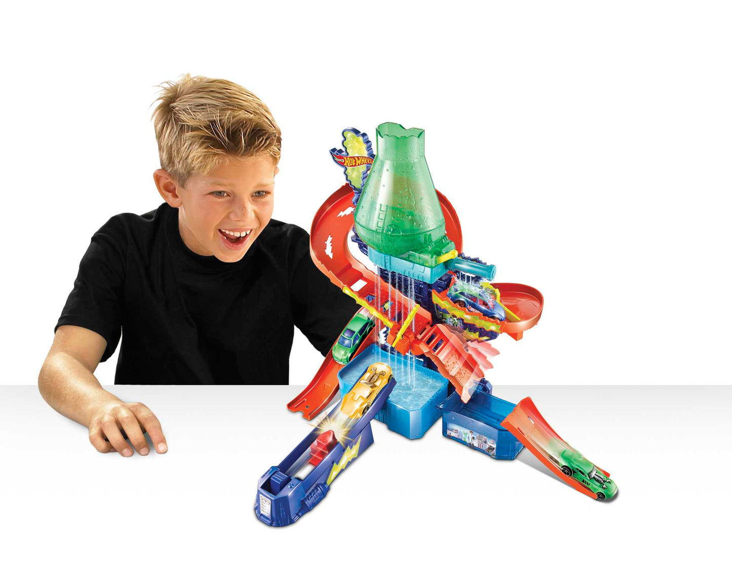 Hot Wheels City Pista de Brinquedo Color Shifters Laborat¨®rio Cient¨ªfico