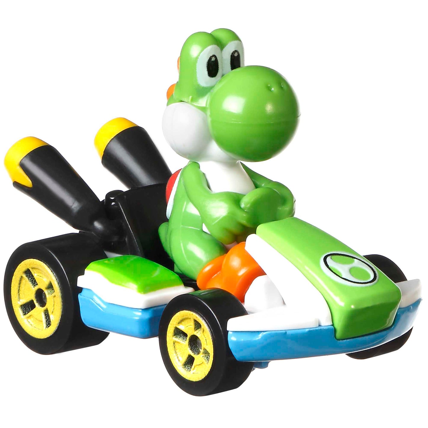 Hot Wheels Mario Kart Ve¨ªculo de Brinquedo Kart Padr?o Yoshi