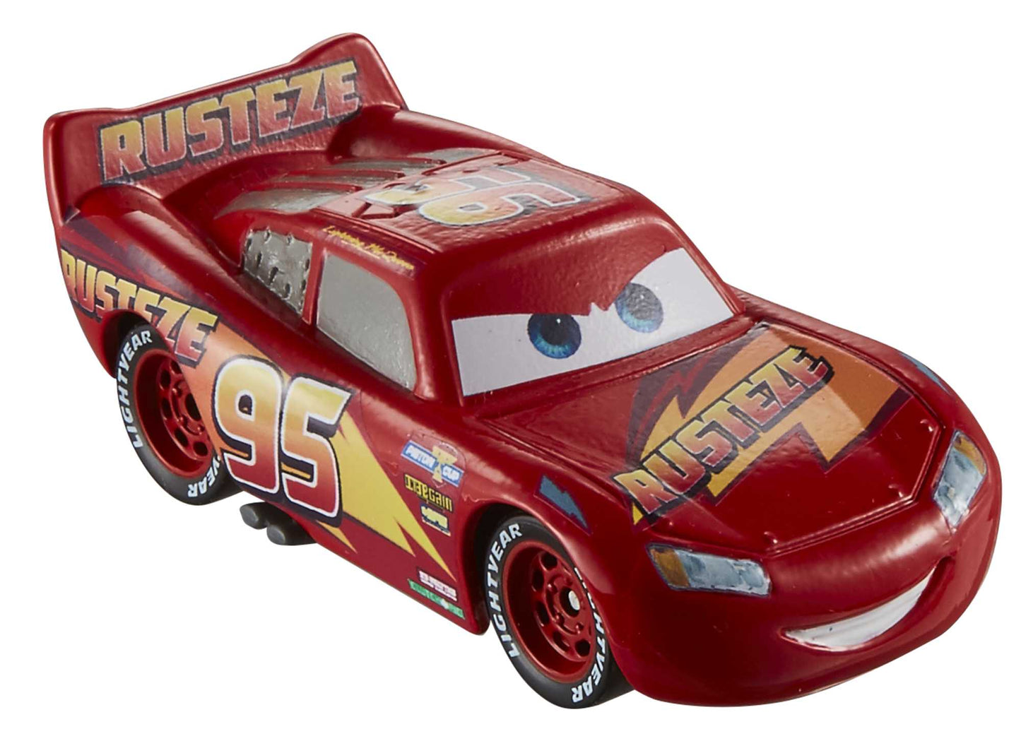 Cars de Disney y Pixar Diecast Veh¨ªculo de Juguete Rayo McQueen Rusteze