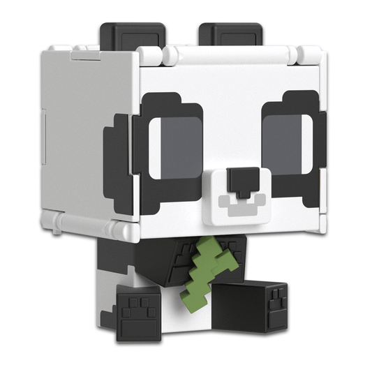 Minecraft Flippin¡¯ Figs Figures Collection, 2-In-1 Fidget Play, 3.75-in Scale & Pixelated Design (Characters May Vary)