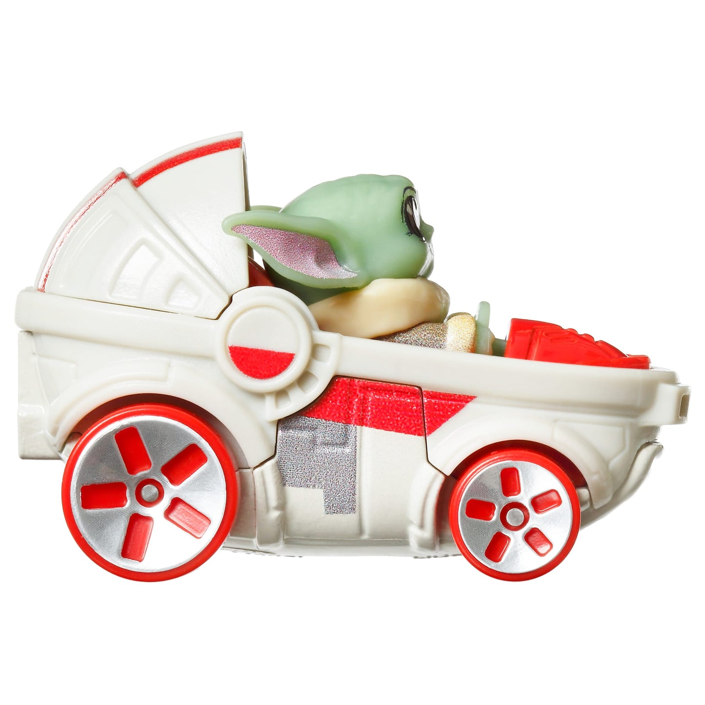 Hot Wheels RacerVerse Veh¨ªculo de Juguete Grogu en Pod