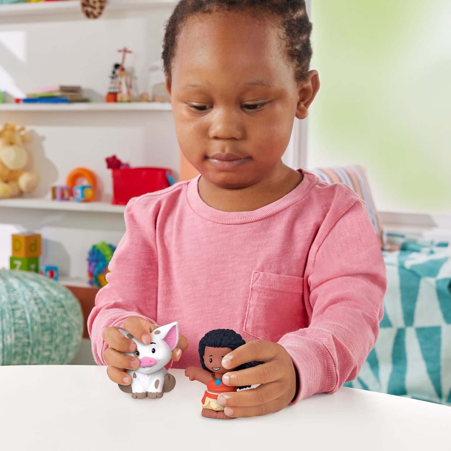 Fisher-Price Little People Princesses Disney Moana et Pua, 2?Fig.