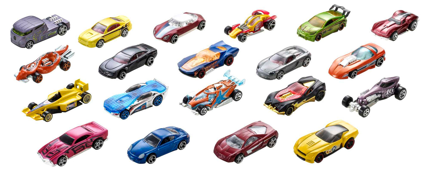 Hot Wheels Diecast Ve¨ªculo de Brinquedo Pacote Surpresa 20 carros