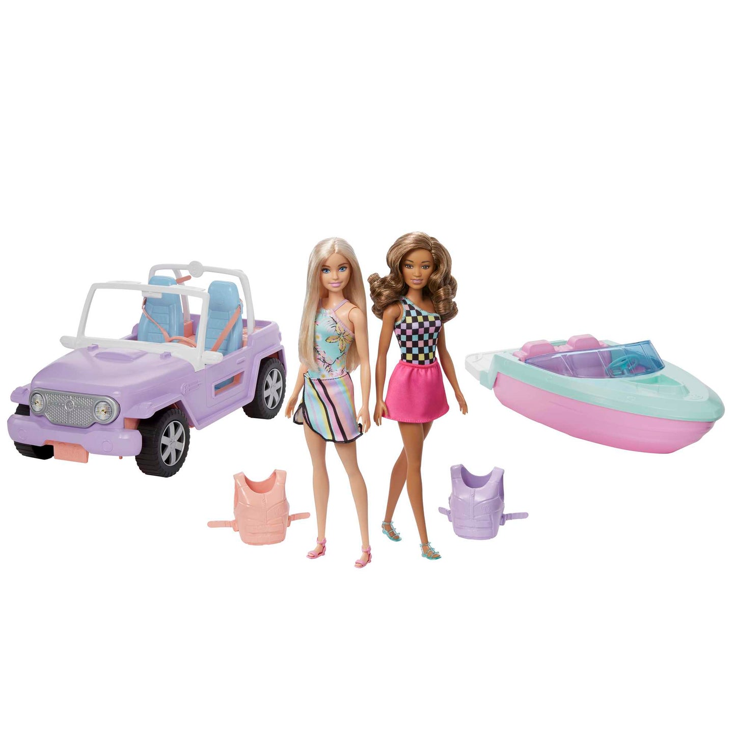 Barbie?  Coffret V¨¦hicules et Poup¨¦es