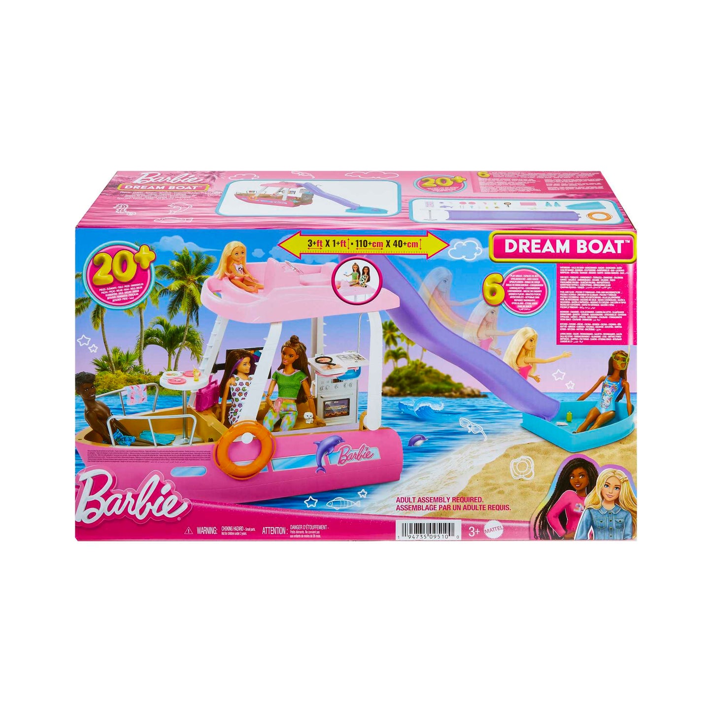 Barbie Set de Juego Yate de los Sue?os