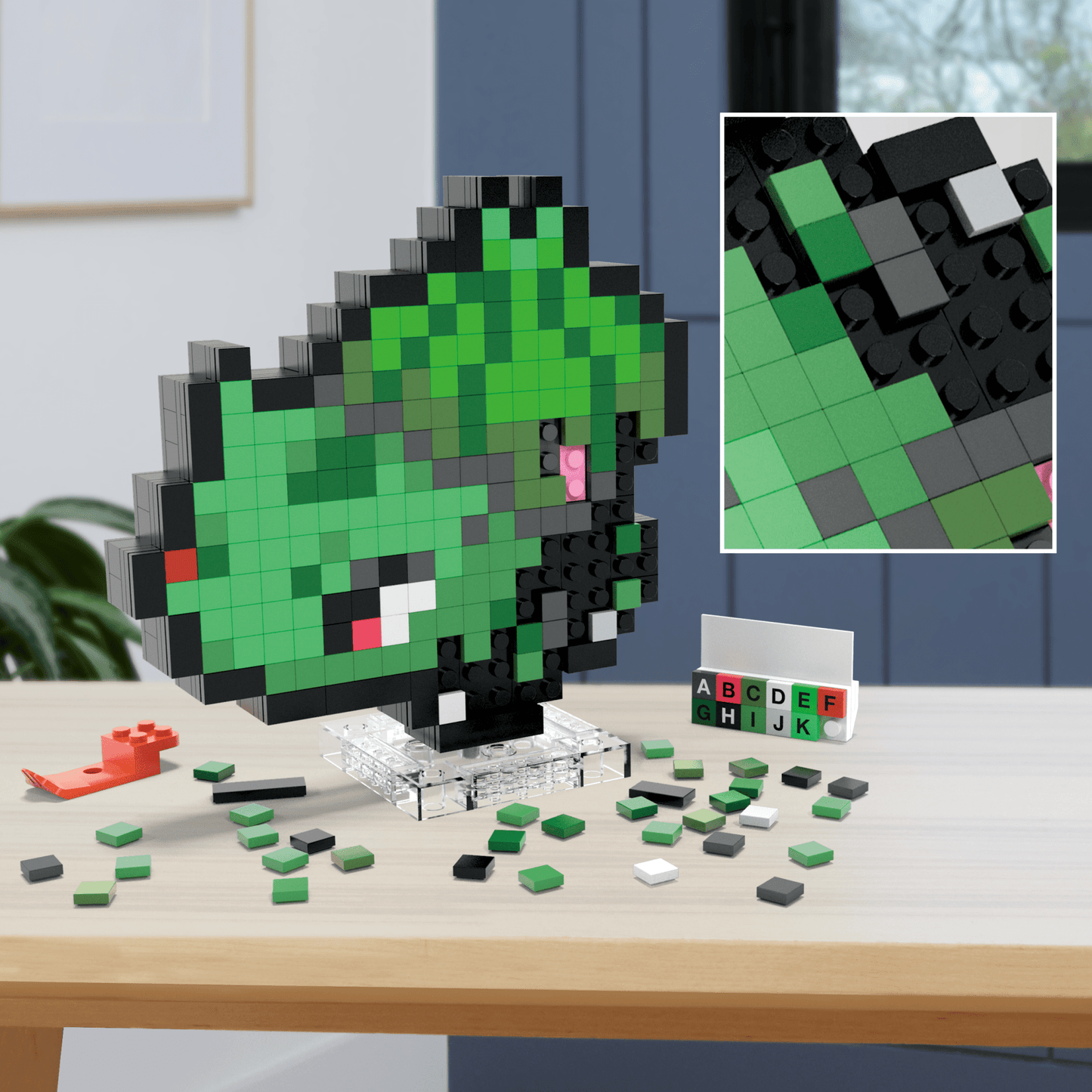 Mega  Pok¨¦mon  Coffret de Construction  Bulbizarre (374 Pces), R¨¦tro