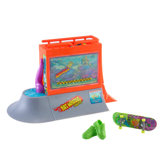 Hot Wheels Skate Pista de Brinquedo Set Aqu¨¢rio