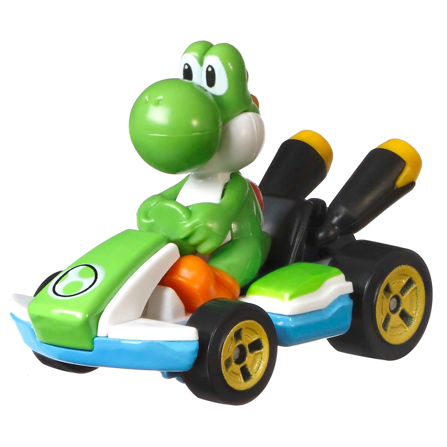 Hot Wheels Mario Kart Ve¨ªculo de Brinquedo Kart Padr?o Yoshi