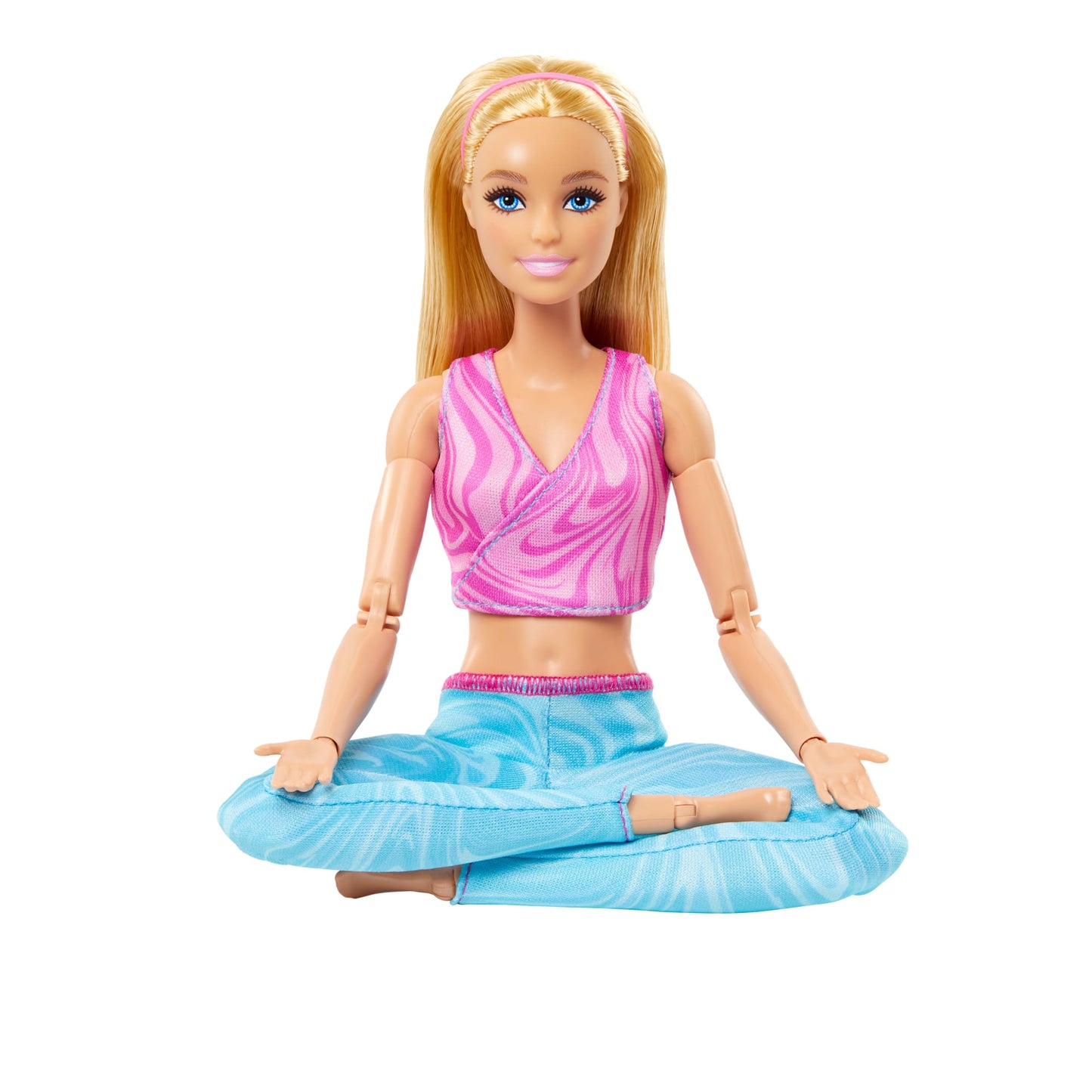 Barbie Made To Move Fashion Doll, Blonde Wearing Removable Sports Top & Pants, 22 Bendable ¡°Joints¡±